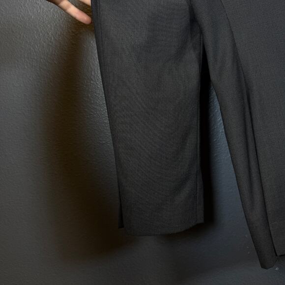 Yves Saint Lauren 48 men’s grey suit jacket 2 dots blazer Super 120’s France - Picture 9 of 14